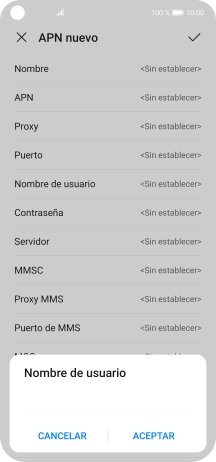 Introduce wap@wap y pulsa ACEPTAR.