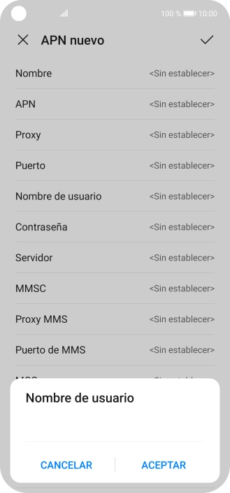Introduce wap@wap y pulsa ACEPTAR.