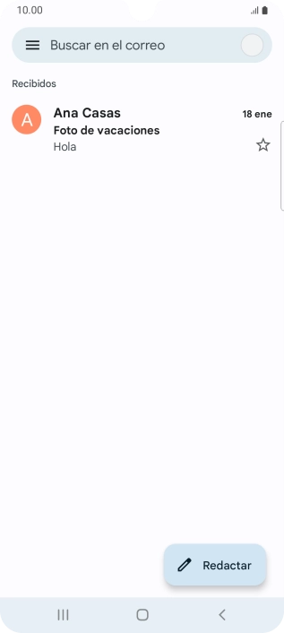 Pulsa el icono de perfil.