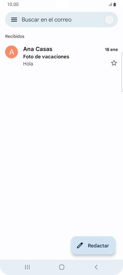 Pulsa el icono de perfil.