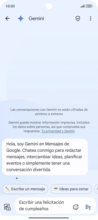 Escribe o di con tus propias palabras el tema que deseas utilizar.