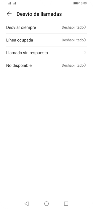 Pulsa la tecla de inicio para terminar y regresar a la pantalla de inicio.