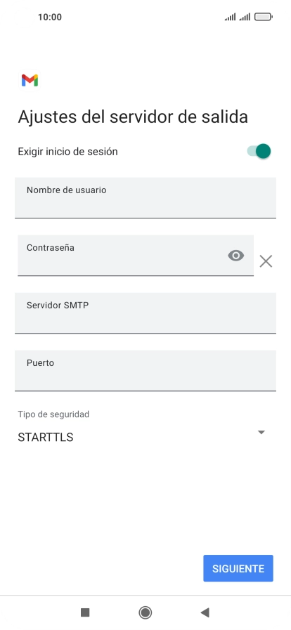 Pulsa el indicador junto a 