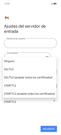 Pulsa SSL/TLS.