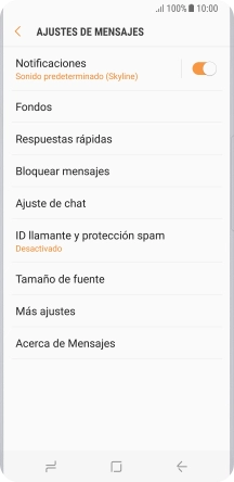 Pulsa Más ajustes.