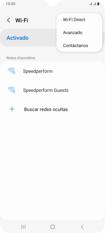 Pulsa Avanzado.