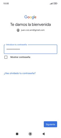 Pulsa Siguiente.