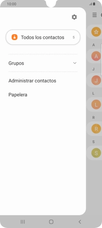 Pulsa Administrar contactos.