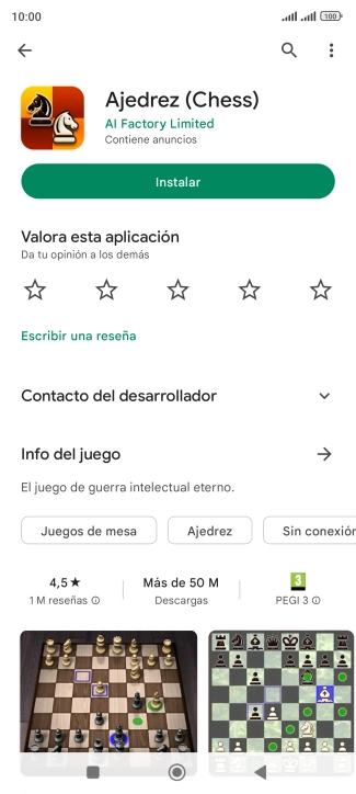 Pulsa la tecla de inicio para terminar y regresar a la pantalla de inicio.