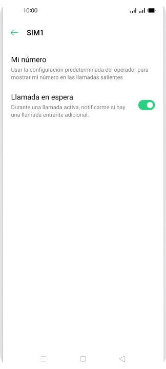 Pulsa el indicador junto a 