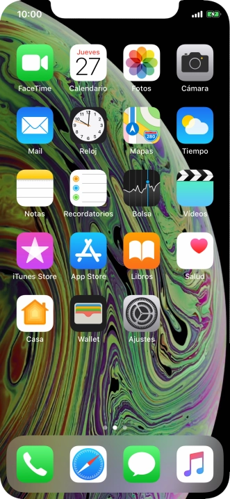 Cuando el icono de carga de batería aparece en la pantalla, el teléfono se está cargando.