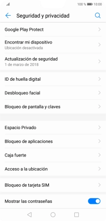 Pulsa Bloqueo de tarjeta SIM.