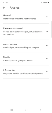 Pulsa Preferencias de red.