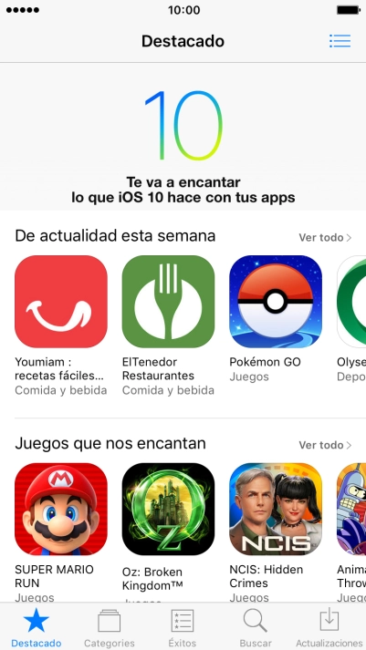 Pulsa Buscar.