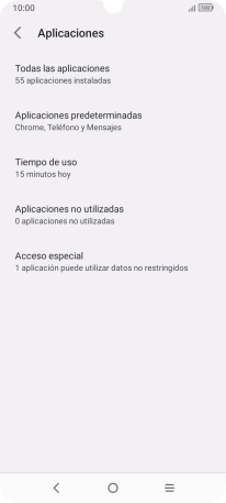 Pulsa Todas las aplicaciones.