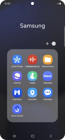 Abre una app que sea compatible con esta función, por ejemplo, Mensajes.