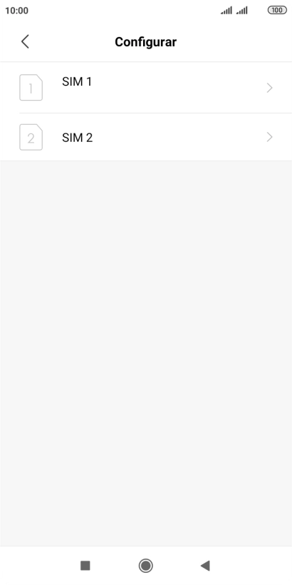 Pulsa la tarjeta SIM deseada.