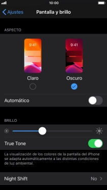 Pulsa el indicador junto a 