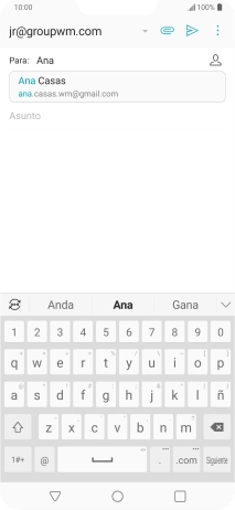 Pulsa el contacto deseado.