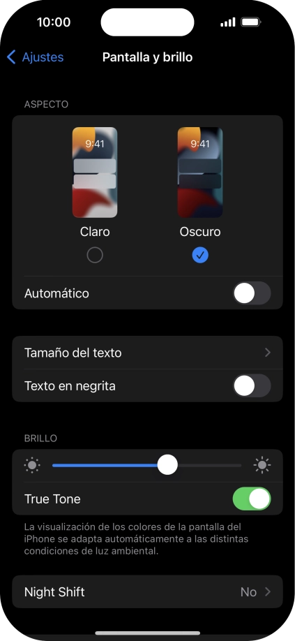 Pulsa el indicador junto a 