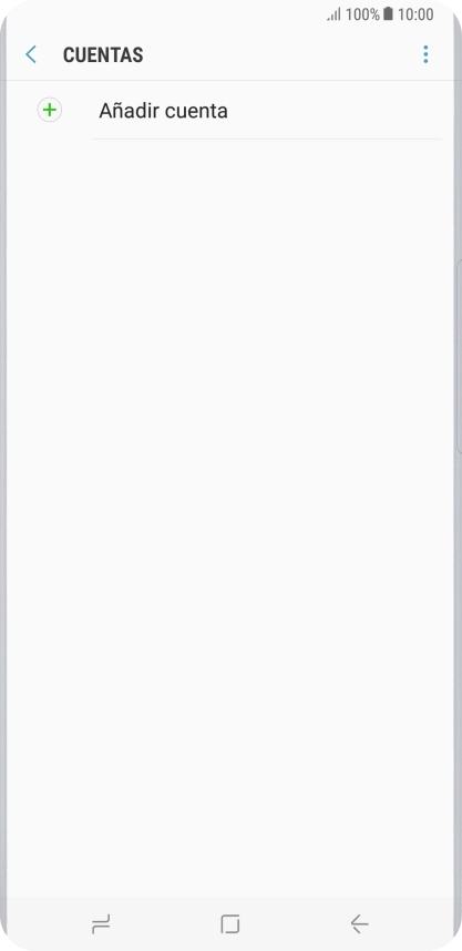 Pulsa Añadir cuenta.