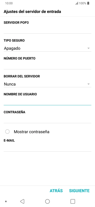 Pulsa SIGUIENTE.