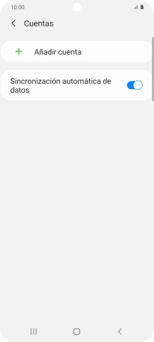 Pulsa Añadir cuenta.
