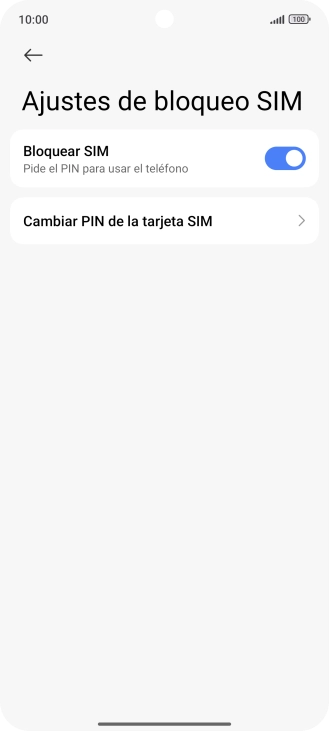 Pulsa el indicador junto a 