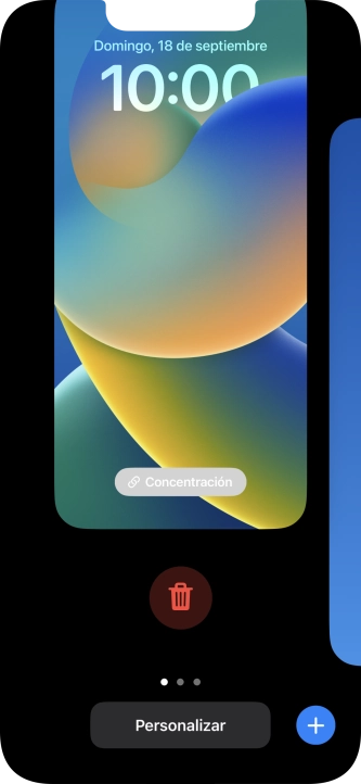 Pulsa el icono de eliminar.