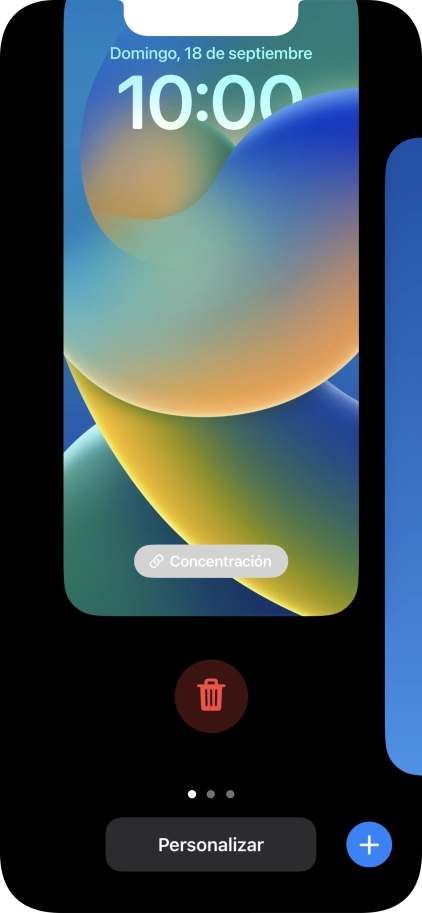 Pulsa el icono de eliminar.