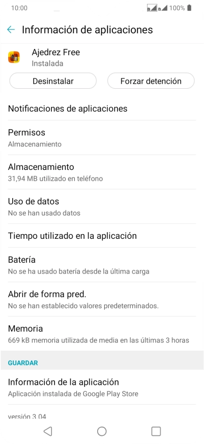 Pulsa Notificaciones de aplicaciones.