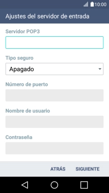Pulsa la lista desplegable bajo 