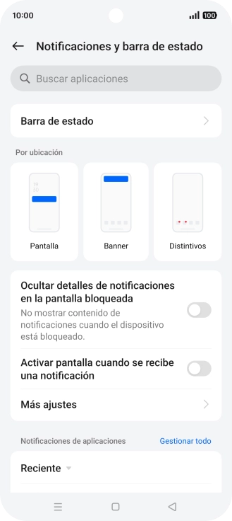 Pulsa Gestionar todo.