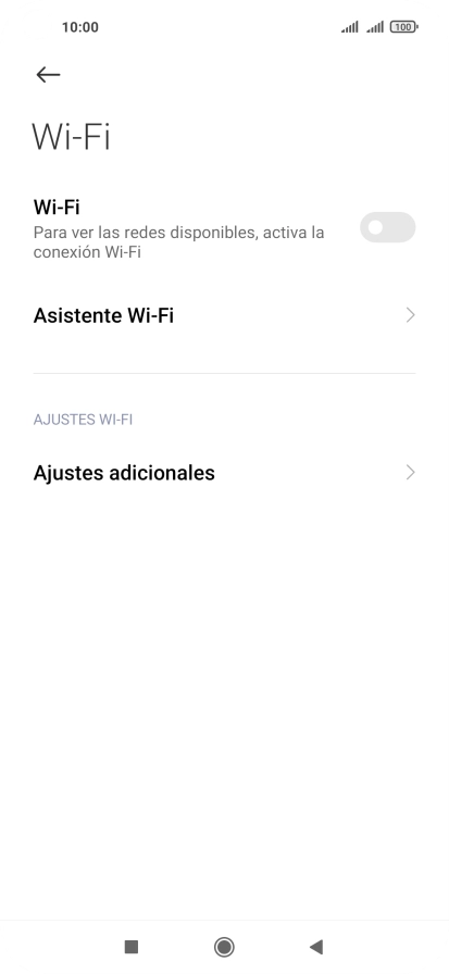 Pulsa el indicador junto a 