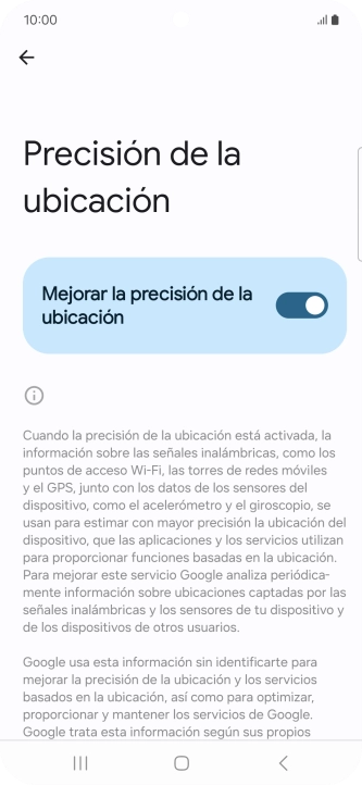 Si pulsas el indicador junto a 