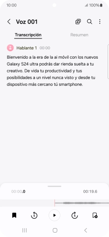 Si deseas ver un resumen del texto, pulsa Resumen.