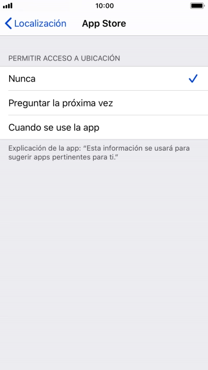 Pulsa el ajuste deseado para activar o desactivar la función.