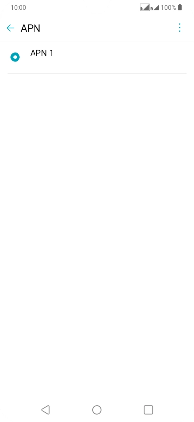 Pulsa el icono de menú.