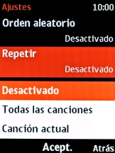 Selecciona el ajuste deseado.