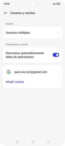 Pulsa la tecla de inicio para terminar y regresar a la pantalla de inicio.
