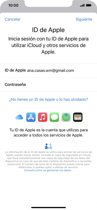 Pulsa Siguiente.