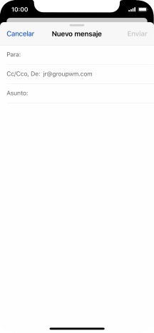 Pulsa Para: e introduce las primeras letras del nombre deseado.