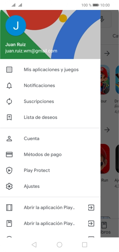 Pulsa Mis aplicaciones y juegos.