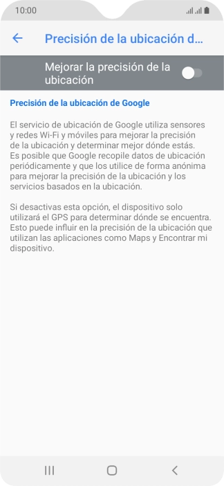Si pulsas el indicador junto a 