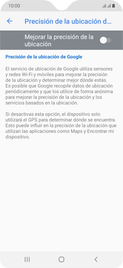 Si pulsas el indicador junto a 