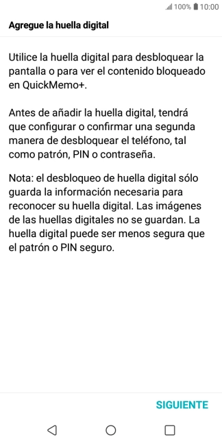 Pulsa SIGUIENTE.