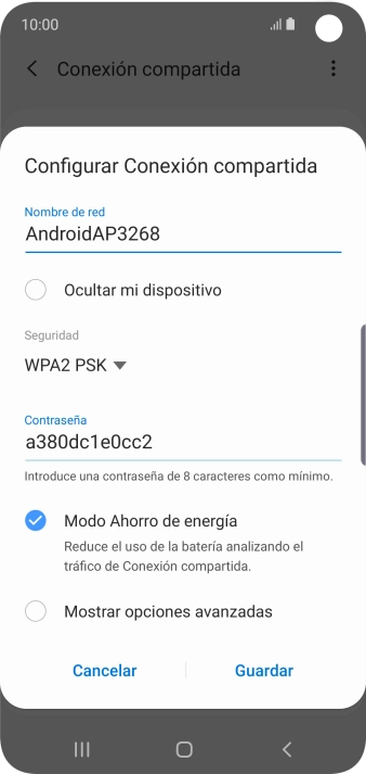 Pulsa en el campo bajo 
