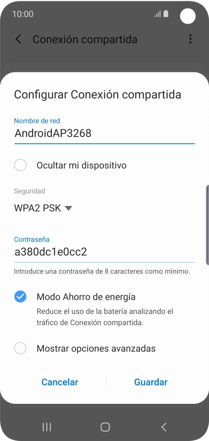 Pulsa en el campo bajo 