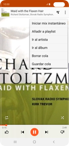 Pulsa Añadir a playlist.