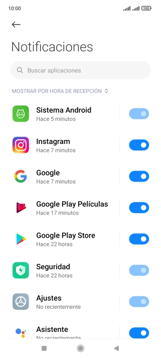 Pulsa la app deseada.